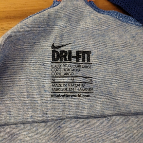 Nike dri-fit blue tank - Picture 2 of 3